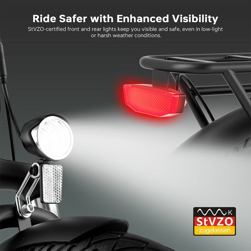 Foride Urbano 1 elektriskais velosipēds, 250 W, 36 V 13 Ah Foride Urbano 1 elektriskais velosipēds, 250 W, 36 V 13 Ah